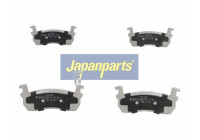 Brake Pad Set, disc brake PA-103AF Japanparts