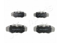 Brake Pad Set, disc brake PA-109AF Japanparts