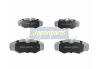 Brake Pad Set, disc brake PA-109AF Japanparts