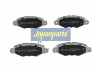 Brake Pad Set, disc brake PA-114AF Japanparts