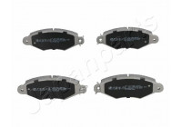 Brake Pad Set, disc brake PA-114AF Japanparts
