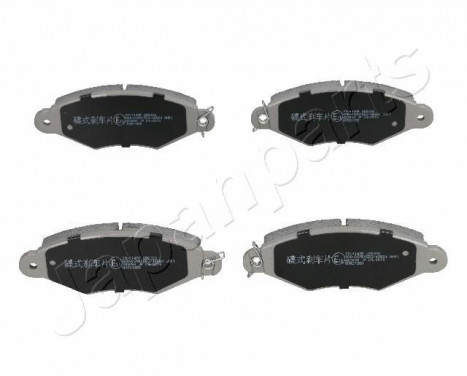 Brake Pad Set, disc brake PA-114AF Japanparts