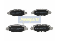 Brake Pad Set, disc brake PA-114AF Japanparts