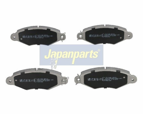 Brake Pad Set, disc brake PA-114AF Japanparts