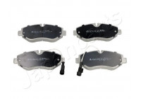 Brake Pad Set, disc brake PA-117AF Japanparts