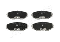 Brake Pad Set, disc brake PA-120AF Japanparts