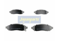 Brake Pad Set, disc brake PA-121AF Japanparts