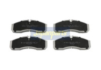 Brake Pad Set, disc brake PA-122AF Japanparts