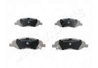 Brake Pad Set, disc brake PA-127AF Japanparts