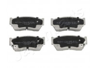 Brake Pad Set, disc brake PA-149AF Japanparts