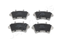 Brake Pad Set, disc brake PA-151AF Japanparts