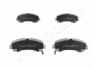 Brake Pad Set, disc brake PA-164AF Japanparts