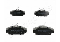 Brake Pad Set, disc brake PA-179AF Japanparts