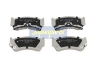 Brake Pad Set, disc brake PA-191AF Japanparts