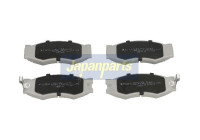 Brake Pad Set, disc brake PA-195AF Japanparts