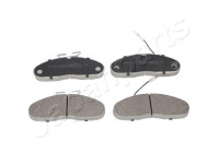 Brake Pad Set, disc brake PA-196AF Japanparts