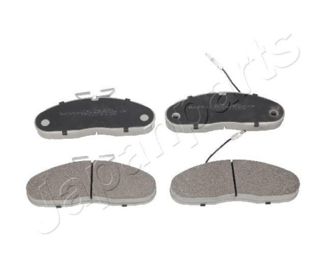 Brake Pad Set, disc brake PA-196AF Japanparts