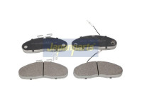 Brake Pad Set, disc brake PA-196AF Japanparts