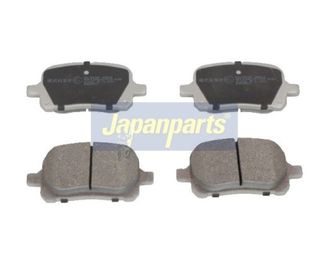 Brake Pad Set, disc brake PA-2008AF Japanparts