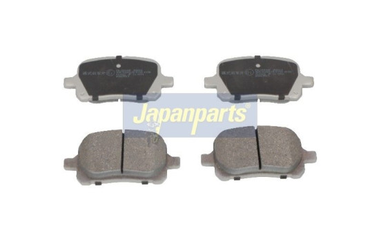 Brake Pad Set, disc brake PA-2008AF Japanparts