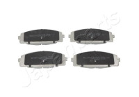 Brake Pad Set, disc brake PA-2010AF Japanparts