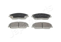 Brake Pad Set, disc brake PA-2012AF Japanparts