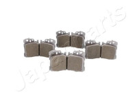Brake Pad Set, disc brake PA-2020AF Japanparts