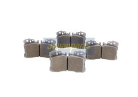 Brake Pad Set, disc brake PA-2020AF Japanparts