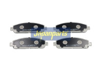 Brake Pad Set, disc brake PA-2021AF Japanparts