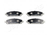 Brake Pad Set, disc brake PA-2021AF Japanparts