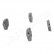 Brake Pad Set, disc brake PA-2024AF Japanparts, Thumbnail 2