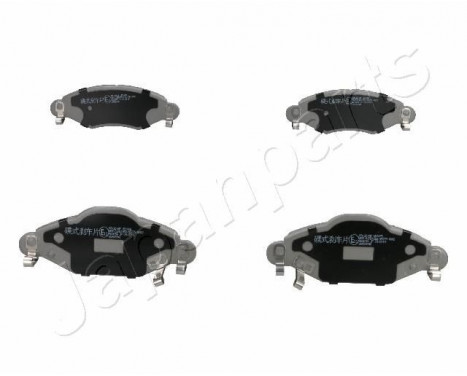 Brake Pad Set, disc brake PA-204AF Japanparts