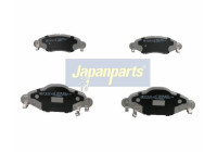 Brake Pad Set, disc brake PA-204AF Japanparts