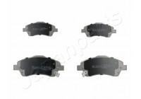 Brake Pad Set, disc brake PA-206AF Japanparts