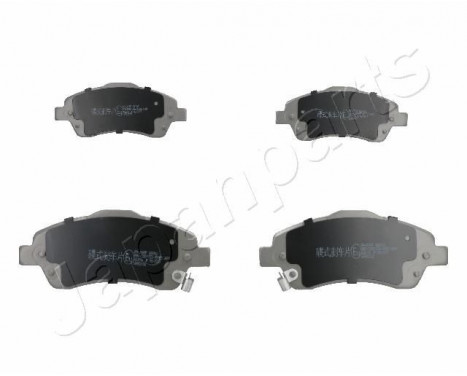 Brake Pad Set, disc brake PA-206AF Japanparts