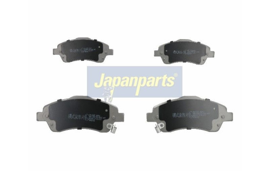 Brake Pad Set, disc brake PA-206AF Japanparts