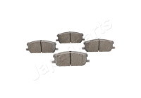 Brake Pad Set, disc brake PA-209AF Japanparts