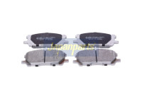 Brake Pad Set, disc brake PA-209AF Japanparts