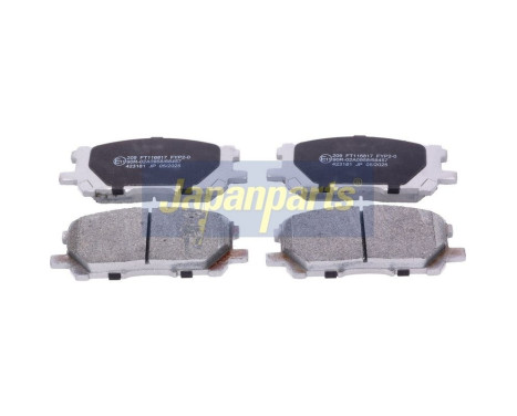 Brake Pad Set, disc brake PA-209AF Japanparts