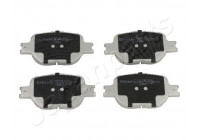 Brake Pad Set, disc brake PA-212AF Japanparts