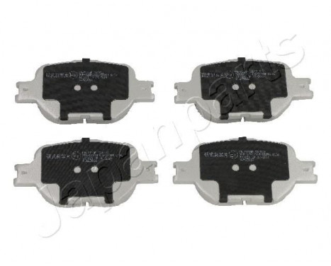 Brake Pad Set, disc brake PA-212AF Japanparts