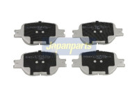 Brake Pad Set, disc brake PA-212AF Japanparts
