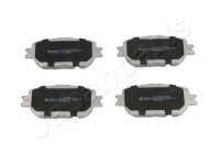 Brake Pad Set, disc brake PA-218AF Japanparts