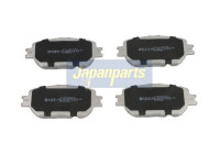Brake Pad Set, disc brake PA-218AF Japanparts