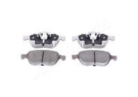 Brake Pad Set, disc brake PA-221AF Japanparts