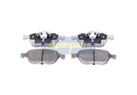 Brake Pad Set, disc brake PA-221AF Japanparts