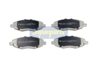 Brake Pad Set, disc brake PA-225AF Japanparts