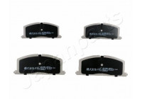 Brake Pad Set, disc brake PA-235AF Japanparts