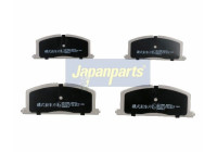 Brake Pad Set, disc brake PA-235AF Japanparts