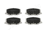 Brake Pad Set, disc brake PA-237AF Japanparts